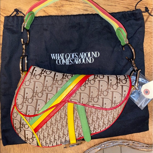 *******SOLD*********Christian Dior Saddle Bag - Picture 3 of 13